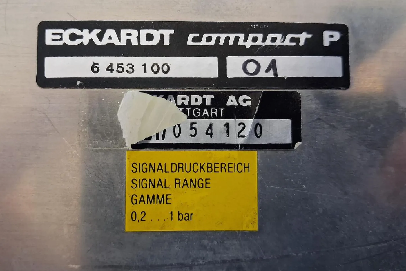 J.C. Eckardt Compact P 6 453 100 Pneumatischer Signalrückgeber - 5