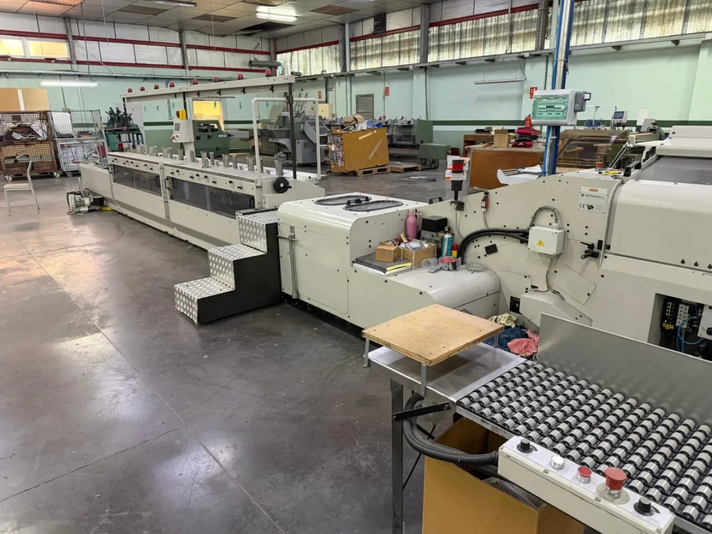 Meccanotecnica Uniplex with Aster 180 sewing machine - 4