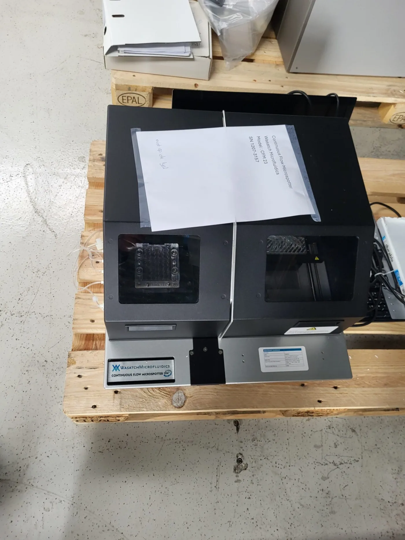 New arrival continous flow microspotter Wasatch Microfluidics - 1