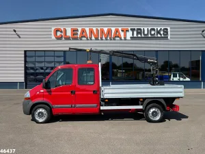Renault Master T35 2.5 dCi DC Hiab 1,3 Tonmeter laadkraan