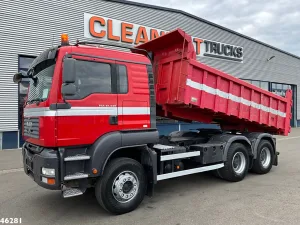 MAN TGA 33.440 6x4 Manuell Full steel Kipper 12m³ Just 205.947 km!