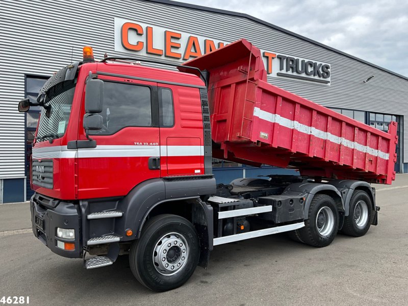 MAN TGA 33.440 6x4 Manual Full steel Kipper 12m³ Just 205.947 km!