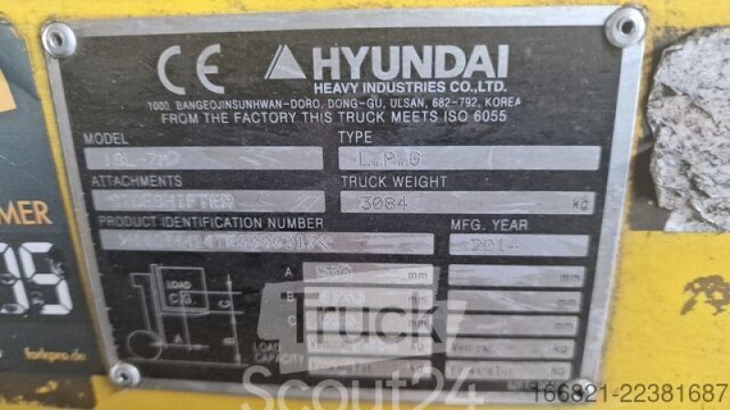 HYUNDAI Korea 18L-7M Gasstapler