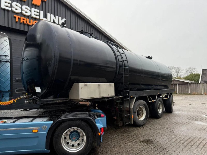 D-TEC Vlastuin 36m3 Manure Trailer/Gulle/Manure 2x Steer Axle NL Trailer MOT 12-2026