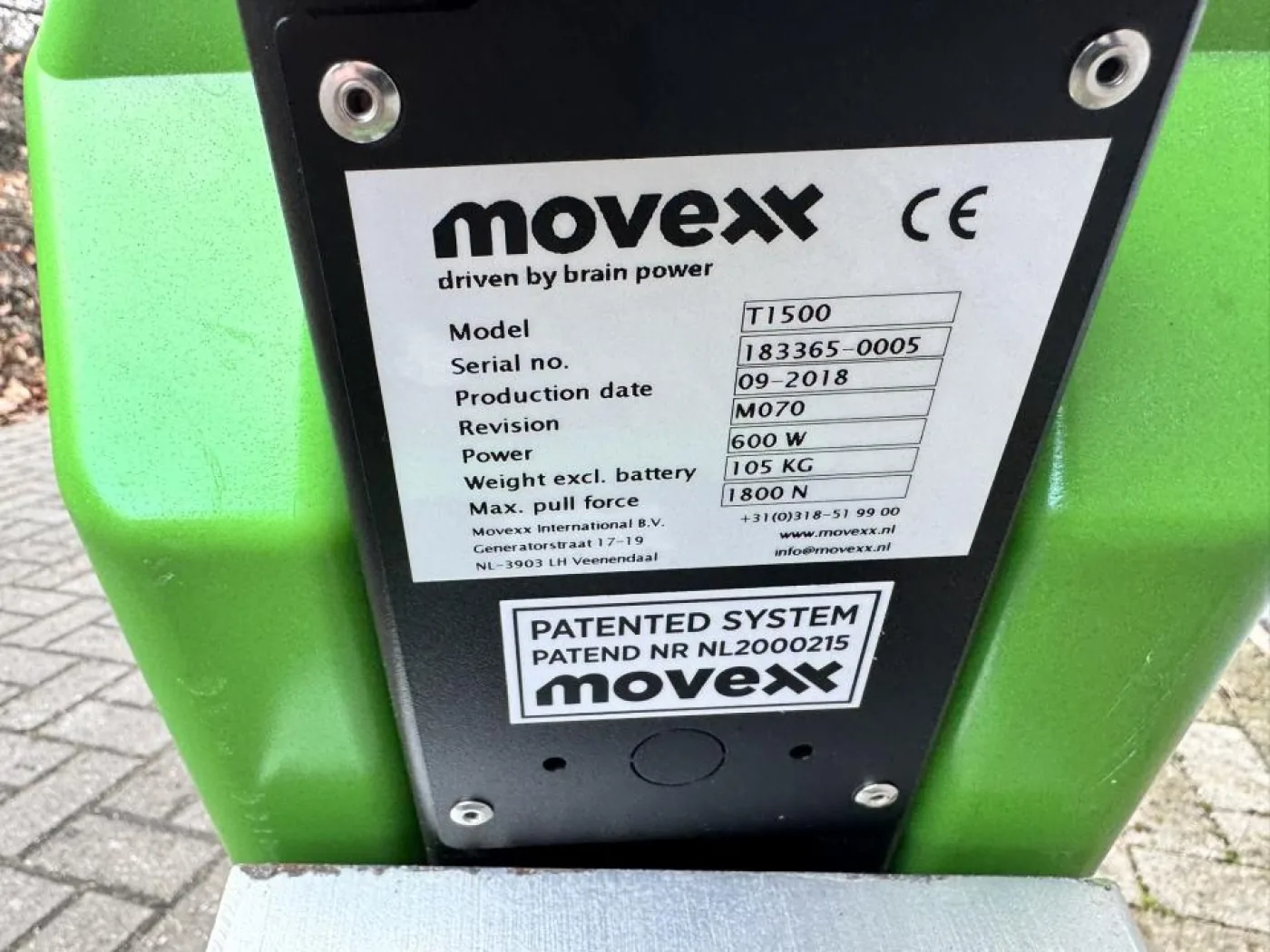 2018 MOVEXX Electric Tow Tug - 2