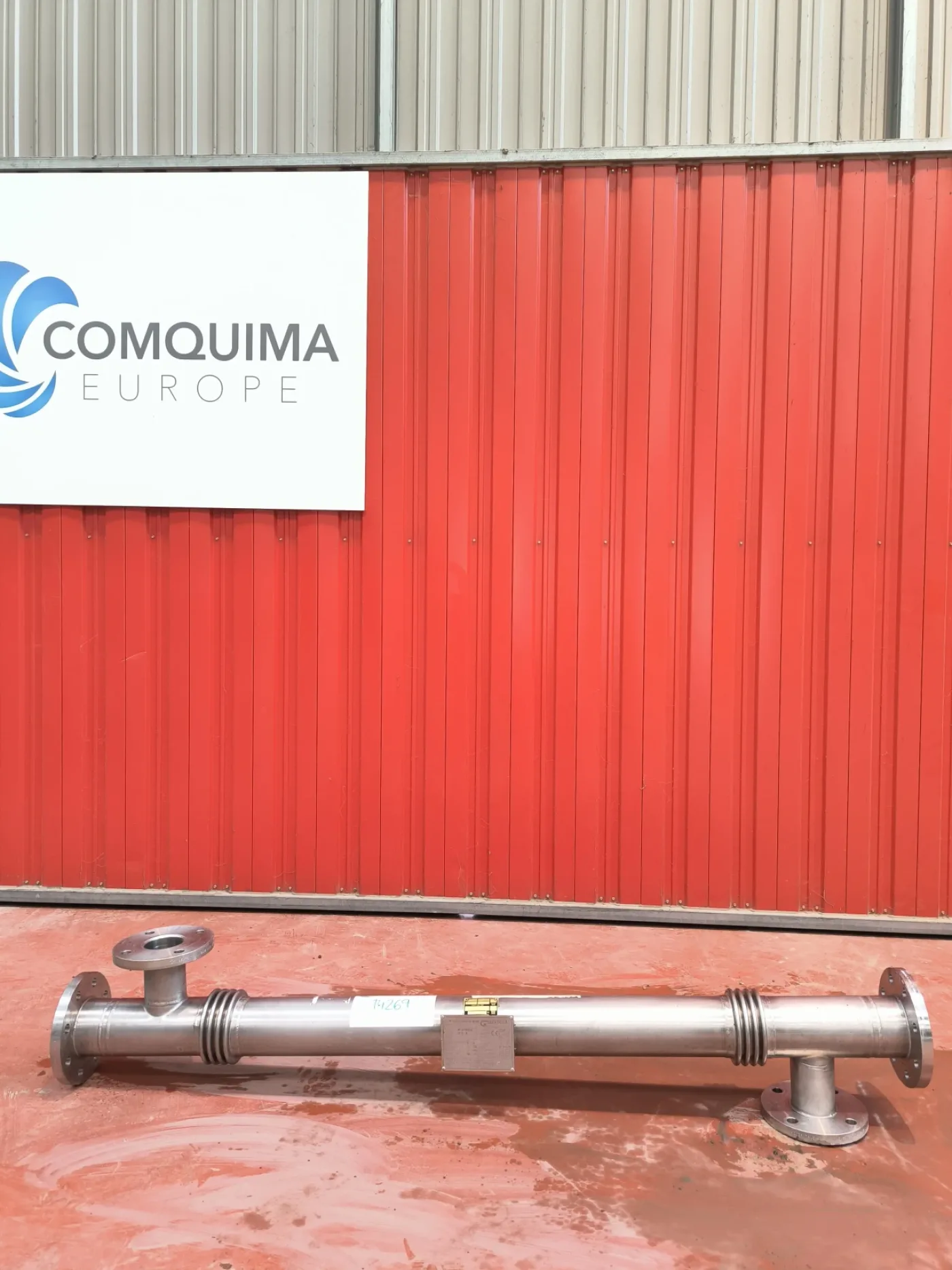 TUBULAR HEAT EXCHANGER STAINLESS STEEL SEDITESA K120-1500 0.8 m2 - 1