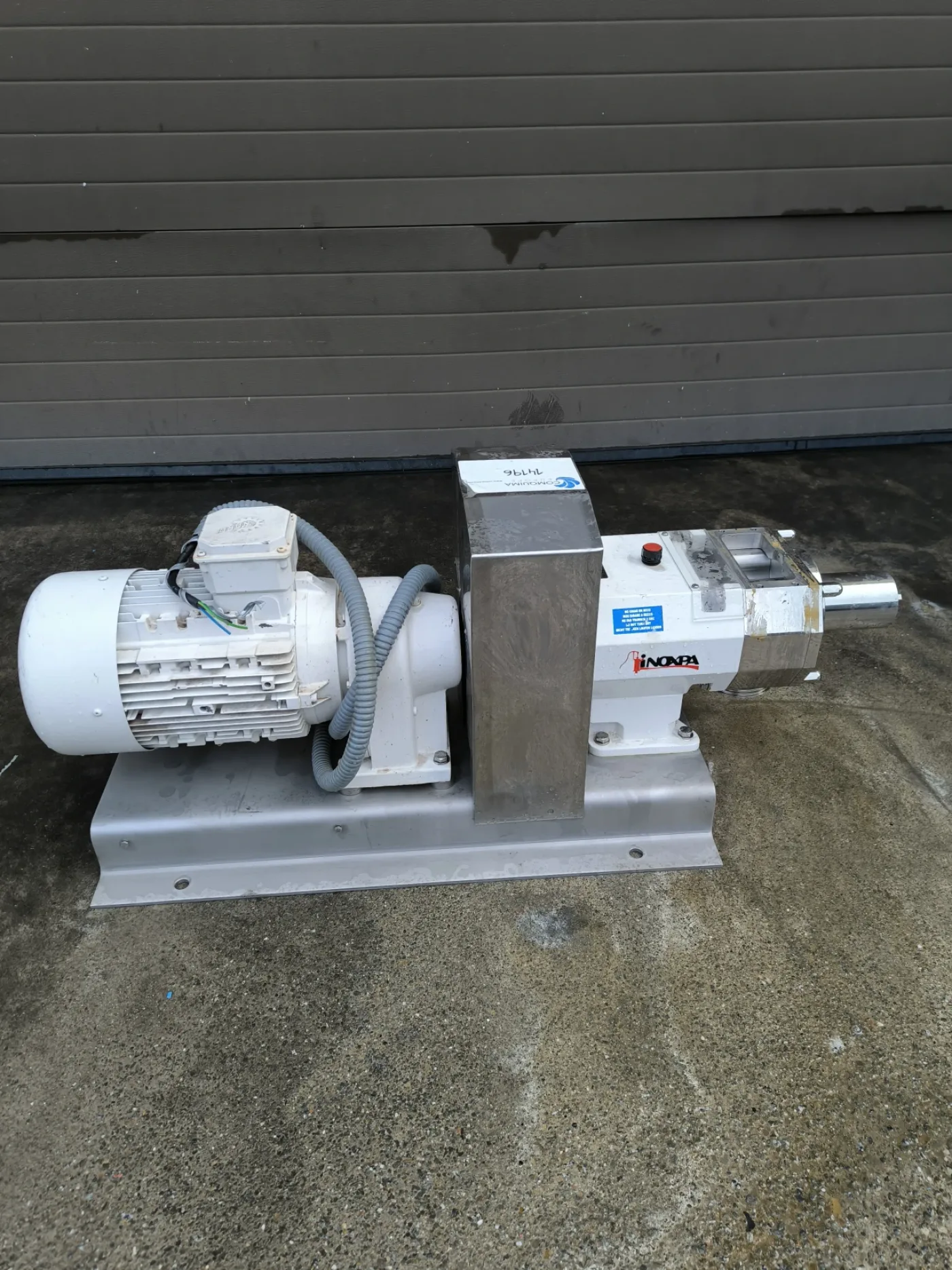 LOBE PUMP INOXPA SLR 3-80 5.5 KW - 2