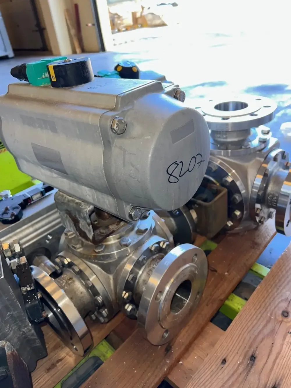 USED ATEX PEKKOS 86TTT SOLENOID VALVE STAINLESS STEEL 316