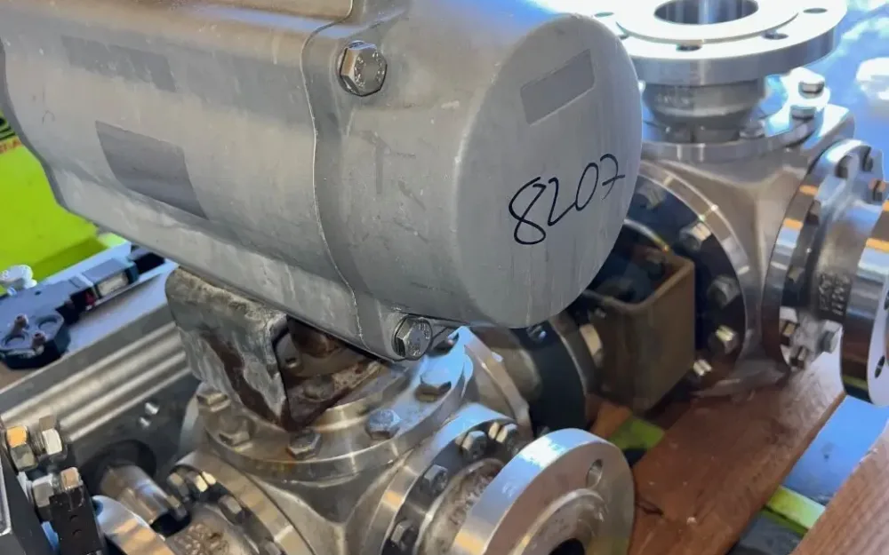 USED ATEX PEKKOS 86TTT SOLENOID VALVE STAINLESS STEEL 316