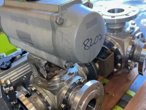 USED ATEX PEKKOS 86TTT SOLENOID VALVE STAINLESS STEEL 316