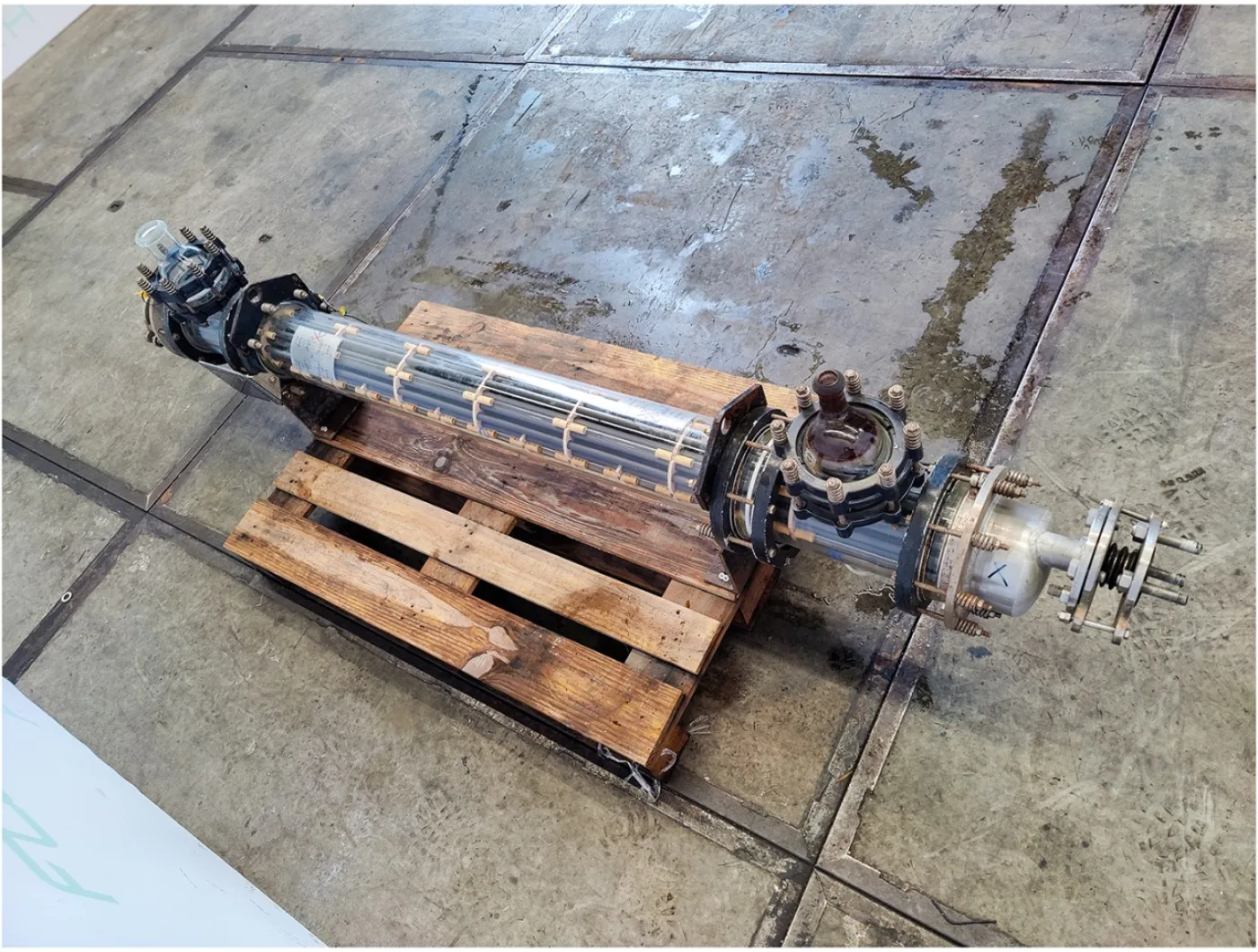 QVF Glasstechnik ROB 32/150/SH/3/SIC - 3,2 m² - Shell and tube heat exchanger - 8