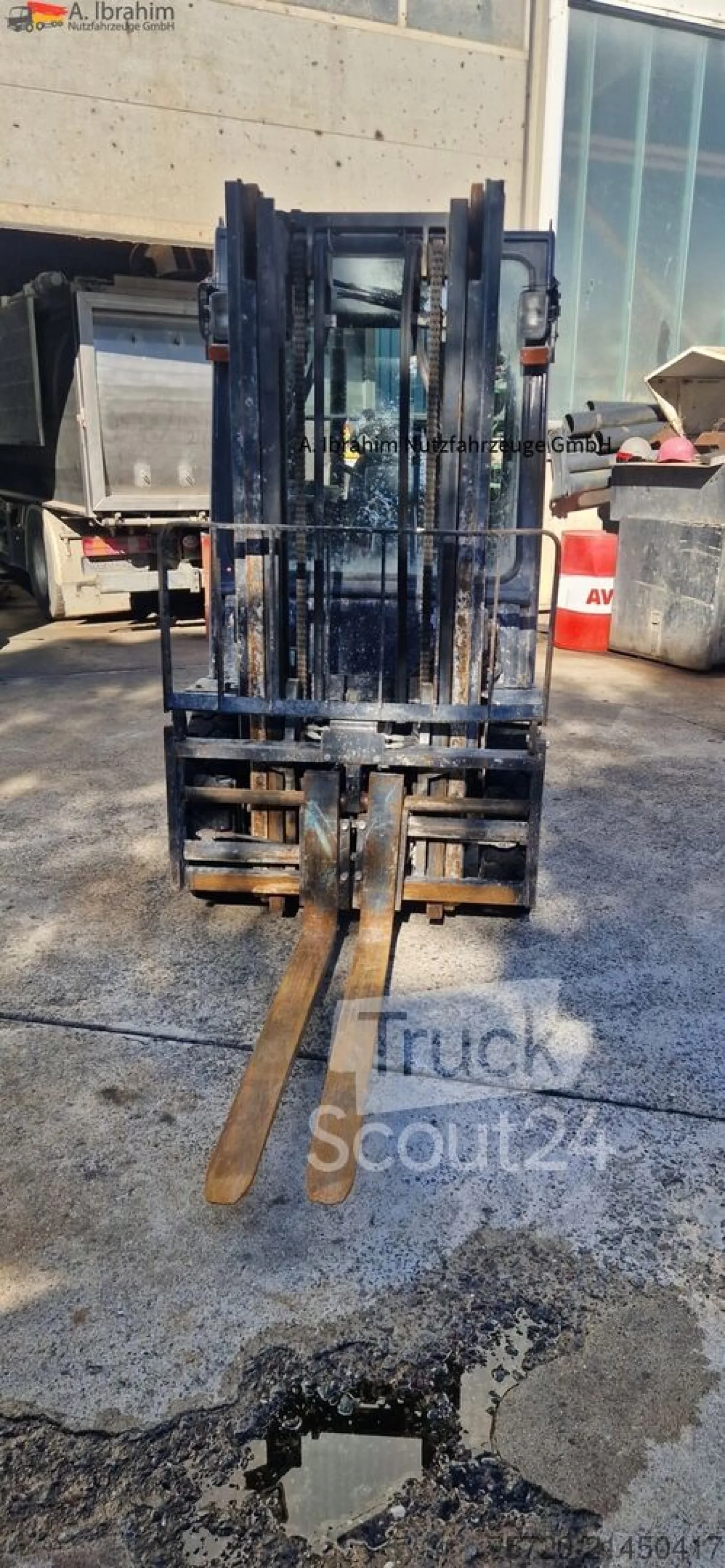 Doosan D25-5 Duplexmast, Seitenverschiebung, autom. Gabelverst. - 2