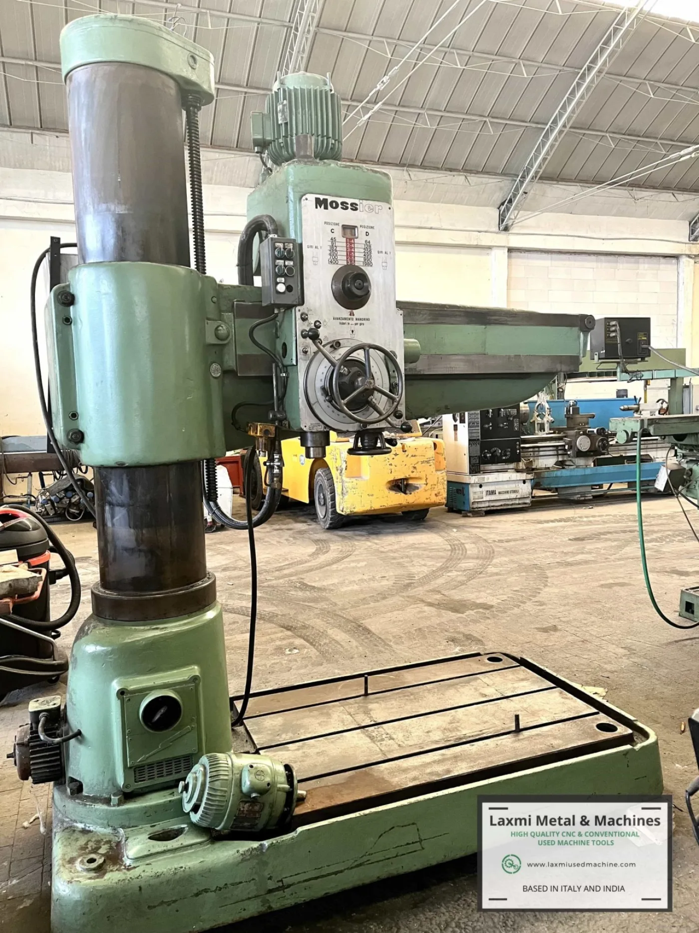RADIAL DRILL, MOSSIER - 45 - Laxmi Metal & Machines, Rohtak - 1