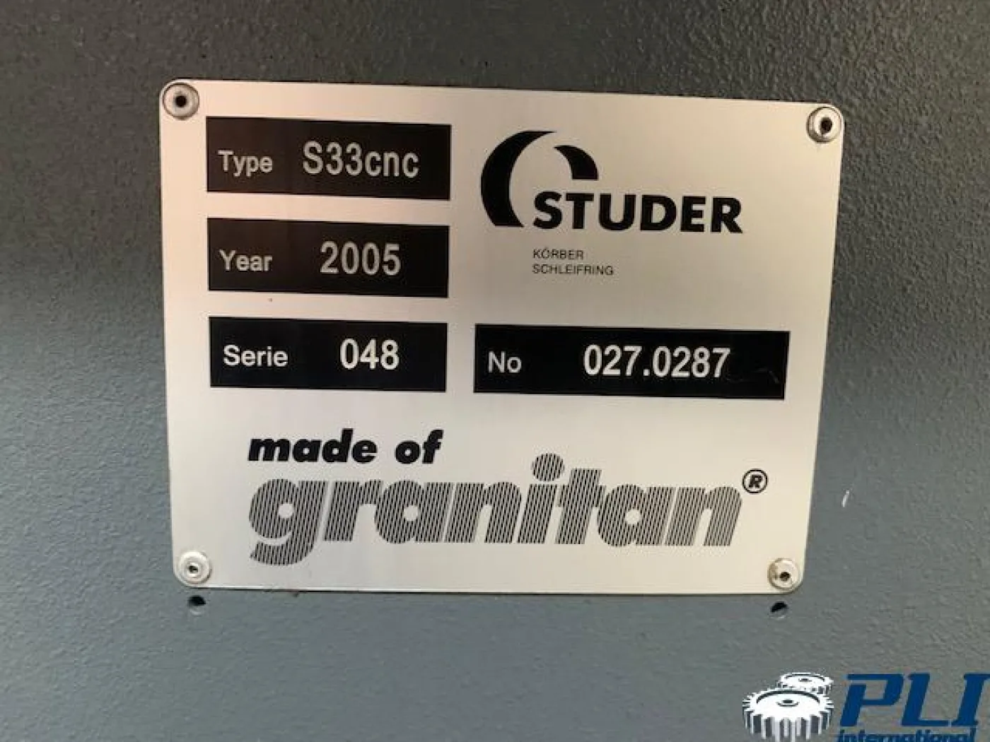 CNC cylindrical grinding machine – Studer S33 CNC - 8