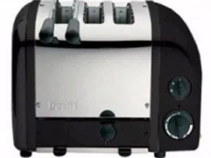 Dualit 2 + 1 Combi Vario 3 Slice Toaster Black 31205 - islandcatering