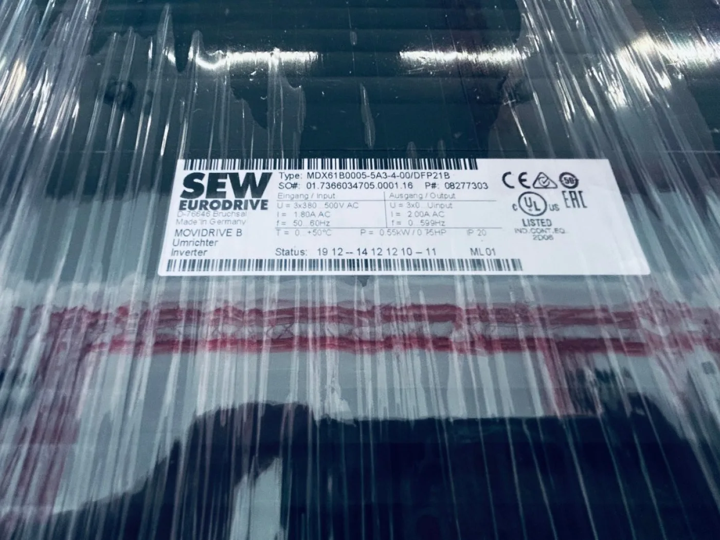 Movidrive MDX61B0005-5A3-4-00/DFP21B Antriebs-/Frequenzumrichter - 2