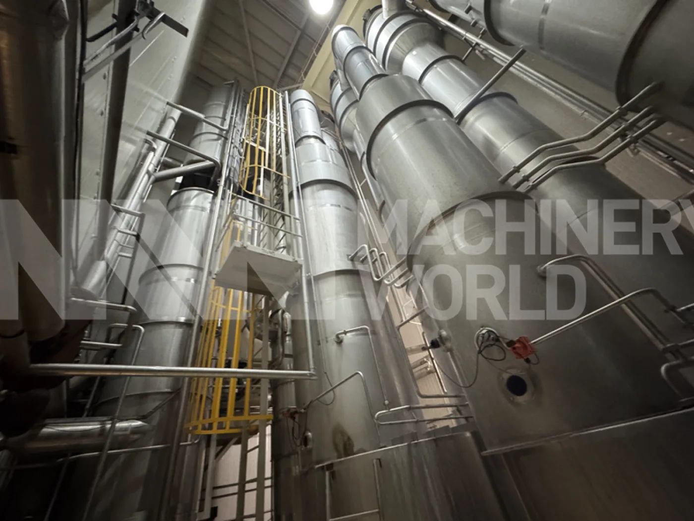 64,000kg per hour Stork TVR with Niro MVR Evaporator with TVR Finisher & Niro CDI920 Spray Dryer Plant (≤6Te per hour) MILK WHEY BUTTERMILK POWDER PLANT - 1