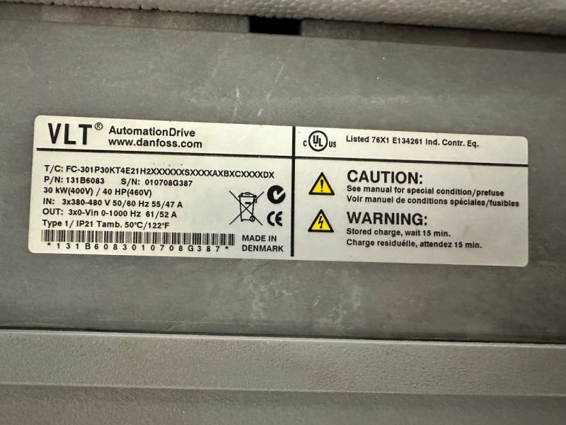 Danfoss Frequenzumrichter VLT® AutomationDrive FC-301
