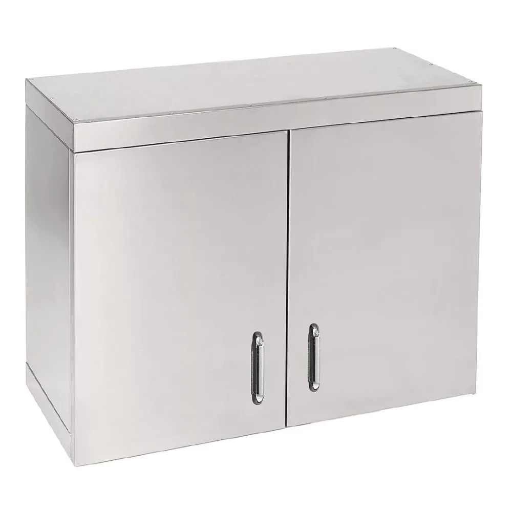 Parry Stainless Steel Hinged Wall Cupboard 750mm - islandcatering