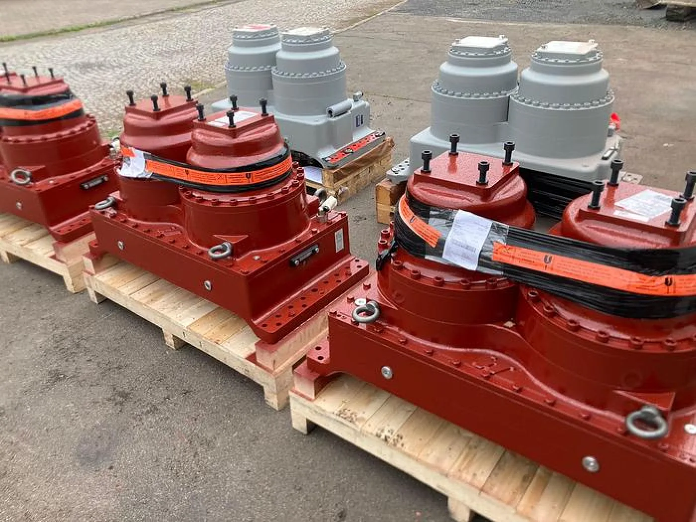 2024 Hammel VB 750 D/DK Slow Speed Twin Shaft Shredder Gearbox Gearboxes - 2