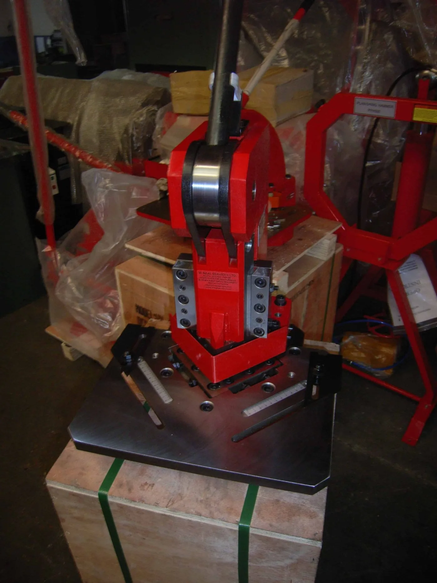 WNS Heavy Duty Corner Notcher 100mm - WNS - W. Neal Services Ltd - 8