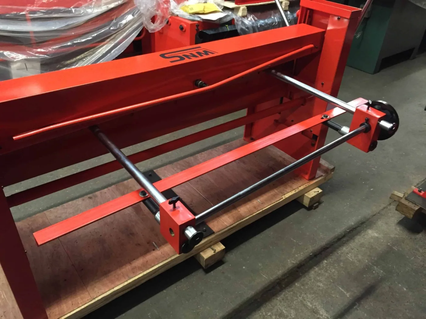 WNS Lever Guillotine 1500mm x 1.5mm Capacity - WNS - W. Neal Services Ltd - 5