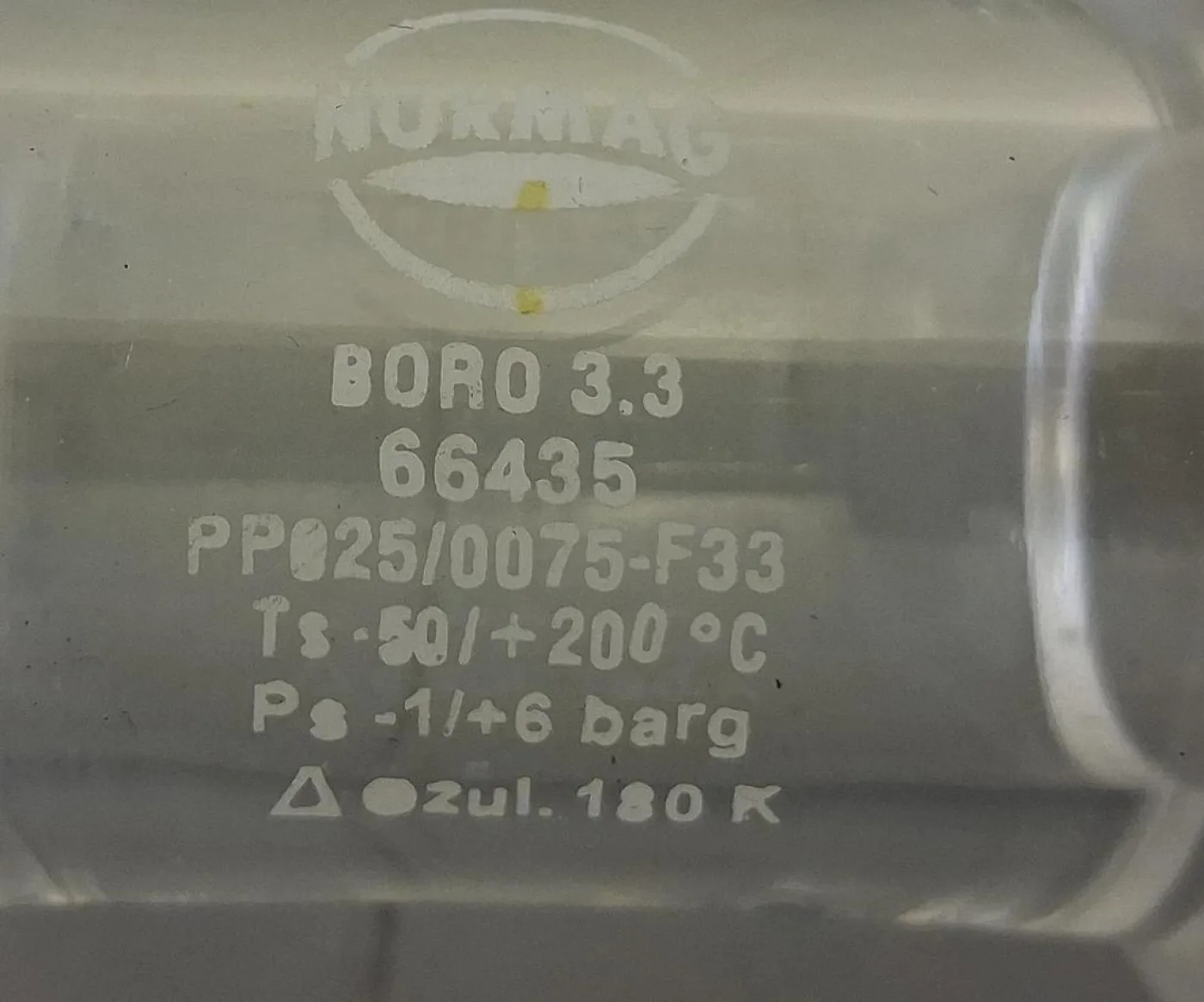 Normag Glasverbindungselement des Typs PPP25/0075-F33 DN25 - 2