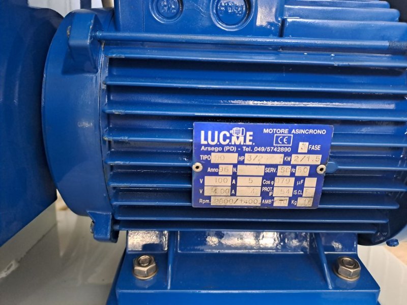 BCM MODEL ELECTRIC PUMP WITH FOOD-GRADE NEOPRENE IMPELLER, SECOND HAND MACHINE