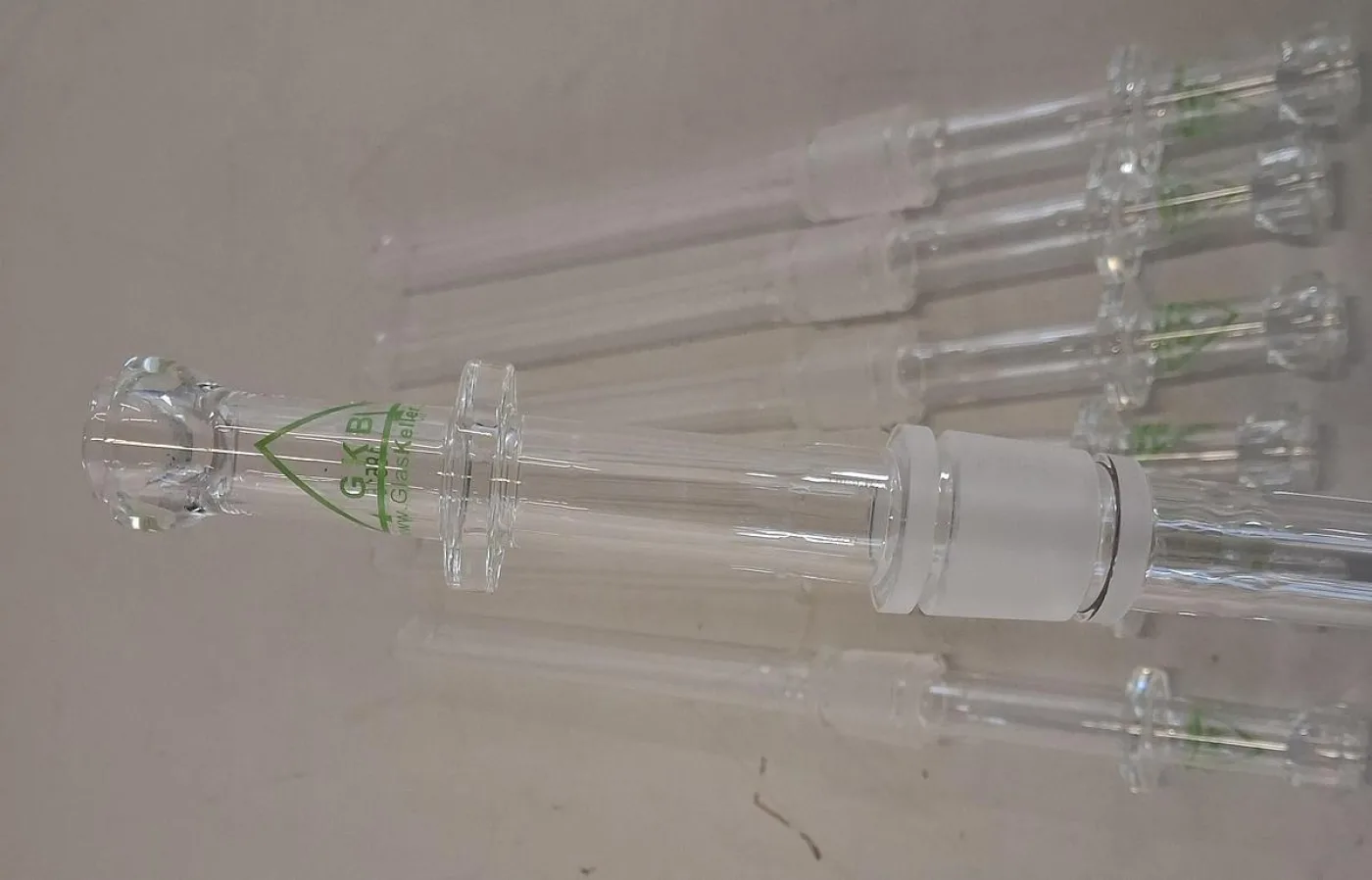 G&K B / GlasKeller Glas-Rührstäbe mit fest eingeschmolzenem Kreuzrührer - 6
