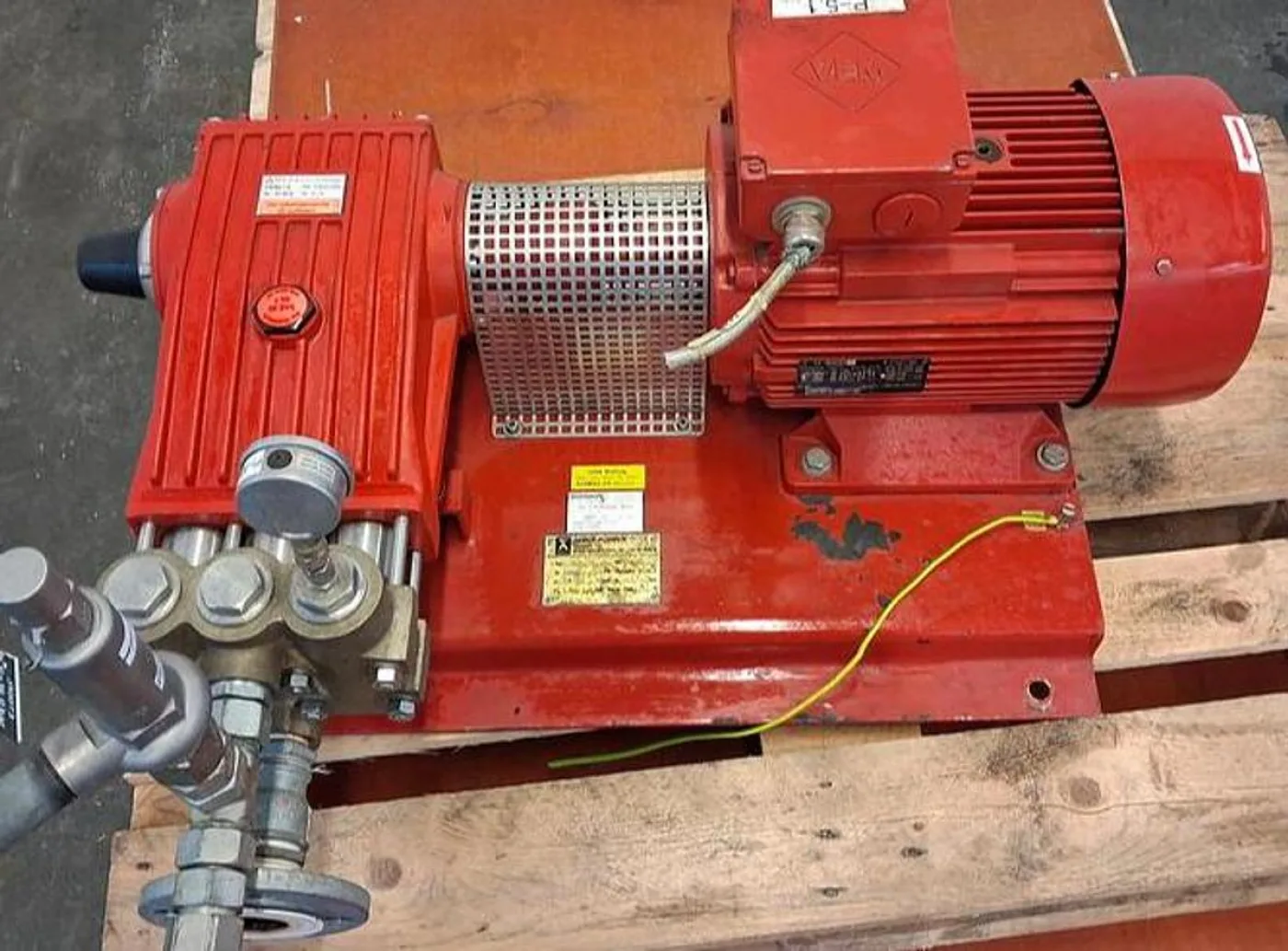 SPECK-PUMPEN Plungerpumpe (Hochdruck-Kolbenpumpe) auf Grundrahmen P50/94-110 - 2