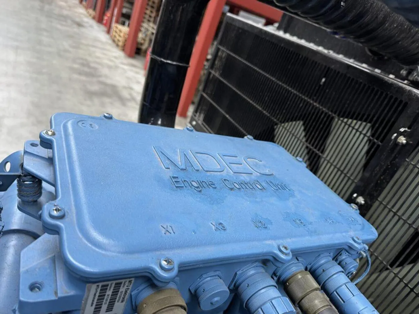 MTU 16V-2000 / MARELLI DIESEL GEN. SET 870 KVA - 6