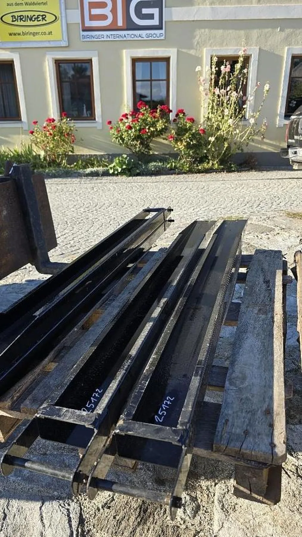 Palettengabelverlängerung 180cm Anbaulänge