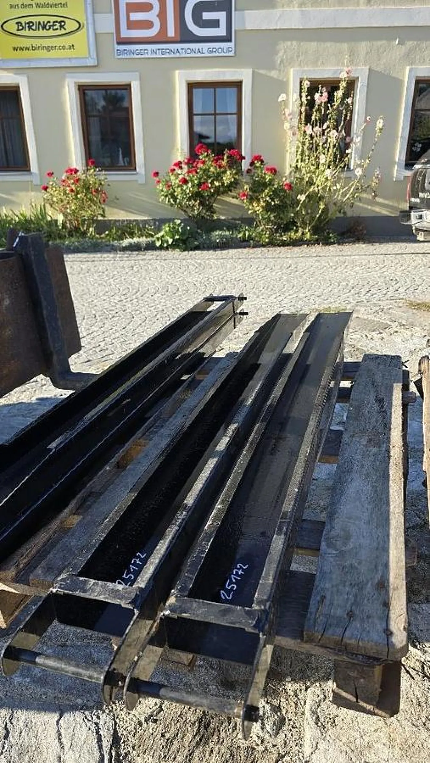 Palettengabelverlängerung 180cm Anbaulänge - 1