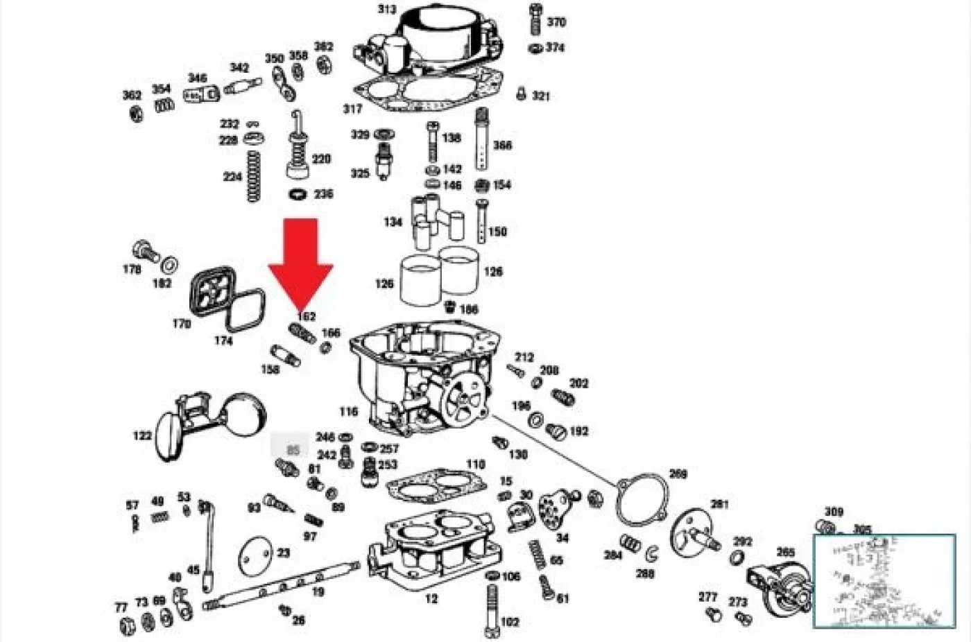 Sproeier carburateur maat 55 - 5