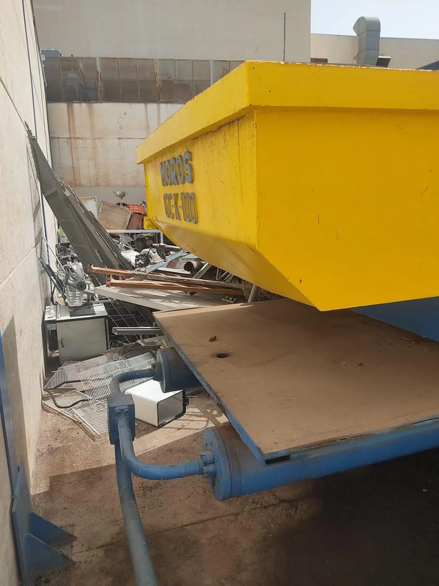 MOROS GC-K-100 Scrap Shear Baler - 7