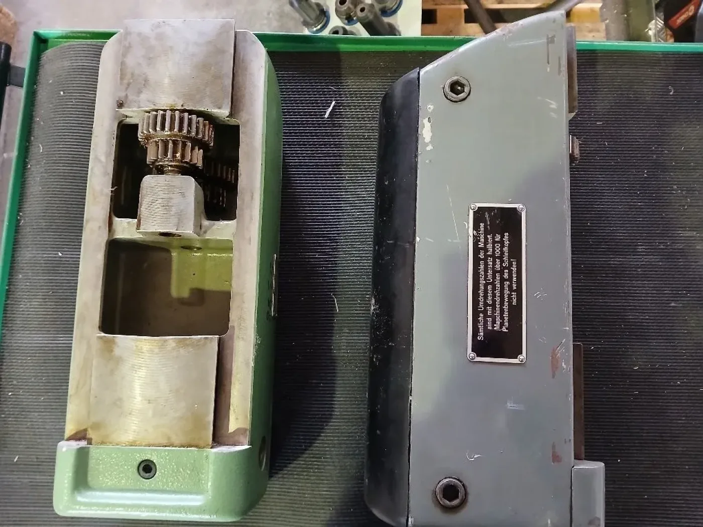 2225 Lagerbock / Untersatz DECKEL - 1