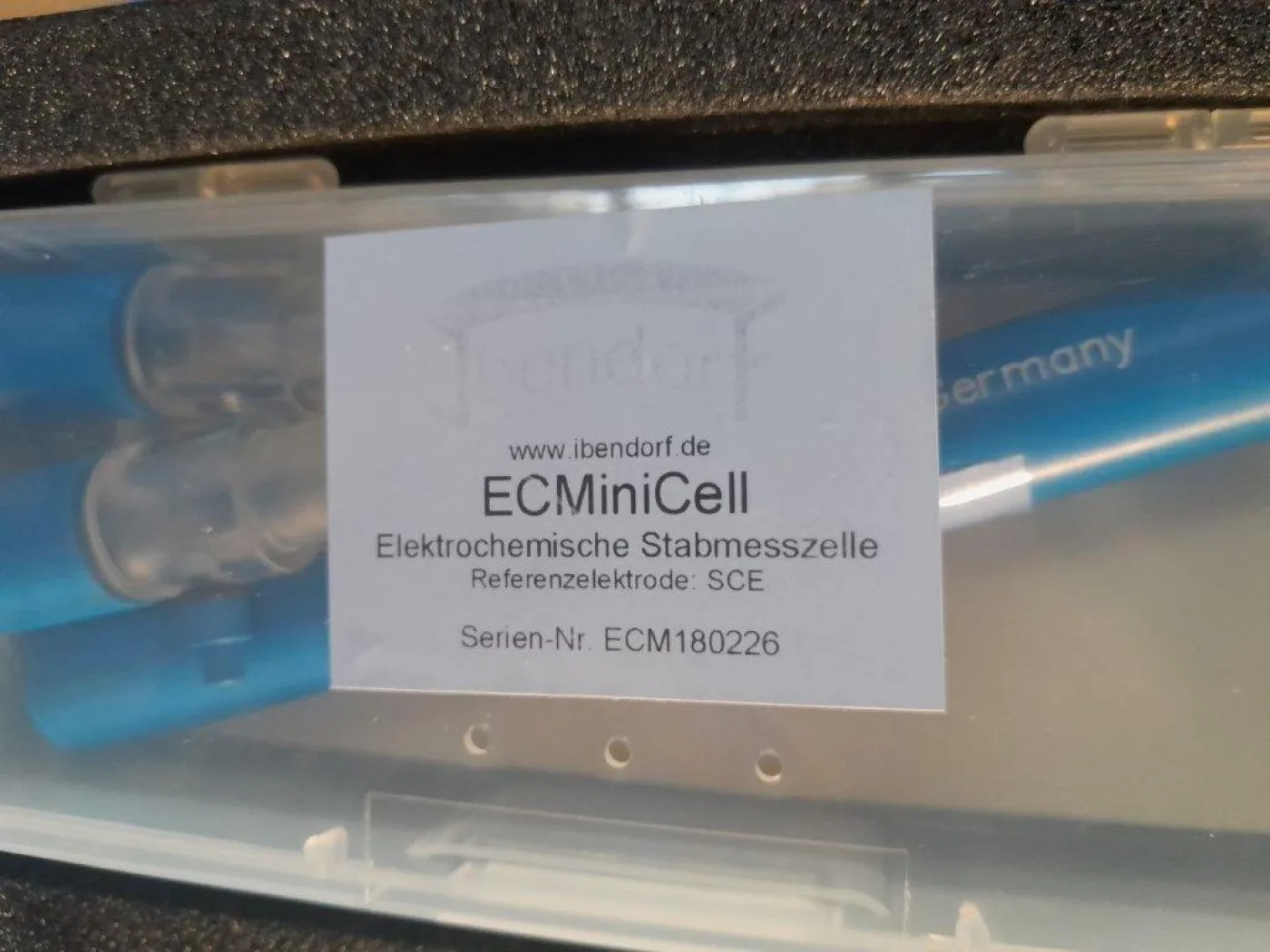 ECMC Elektrochemische MiniCell IBENDORF 2018 - 2