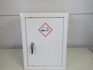 Small Lockable Chemical Storage Cabinet
