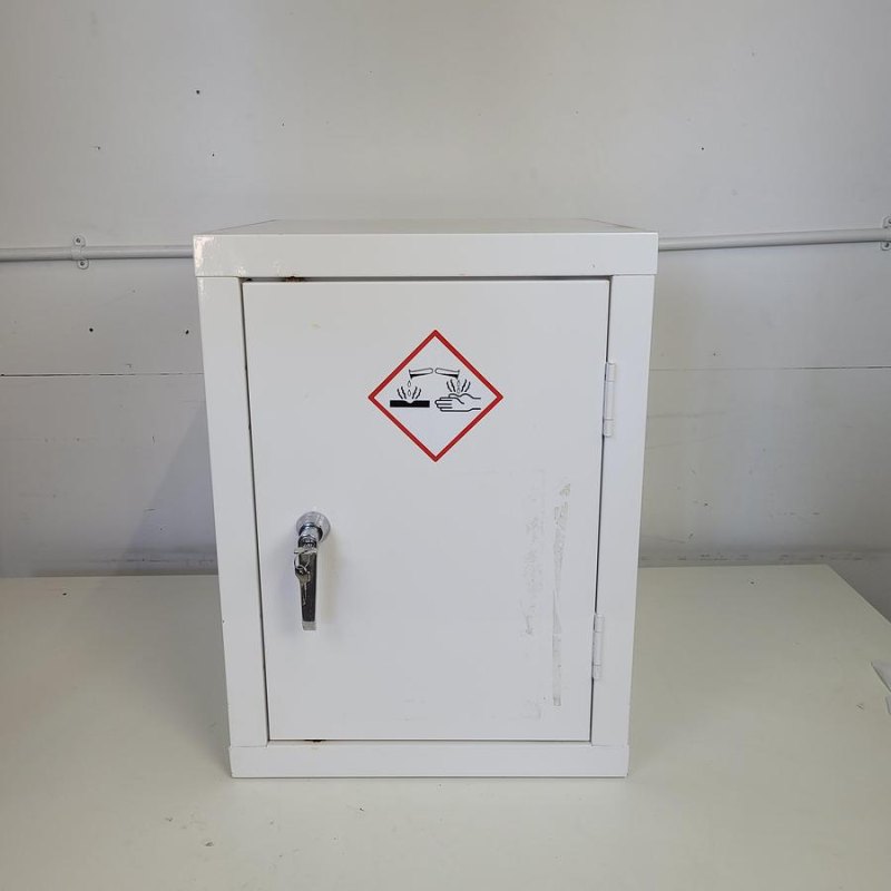 Small Lockable Chemical Storage Cabinet
