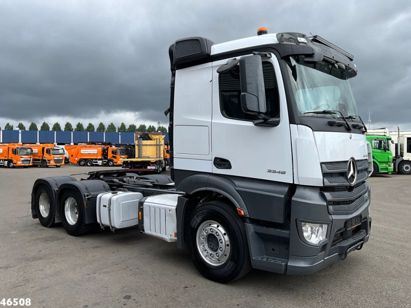 Mercedes-Benz Actros 3348 6x4 Euro 6 Kiphydrauliek High Performance Engine Brake