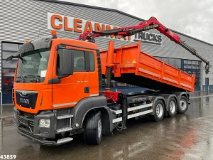 MAN TGS 35.400 8x4 Euro 6 Palfinger 17 Tonmeter Z-kraan