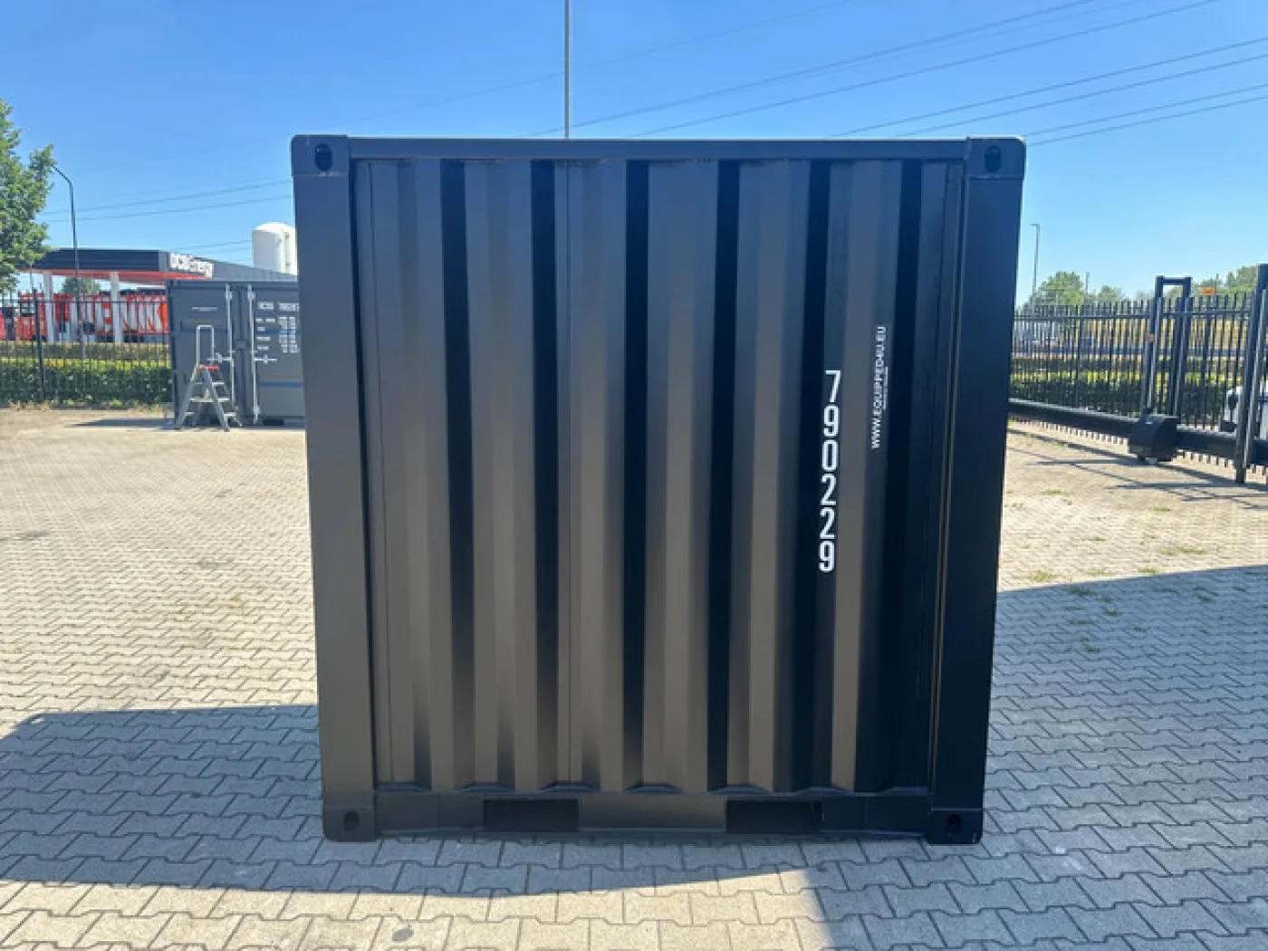 NEW 4FT DV container / RAL 9005 (black) / 4x available - 7