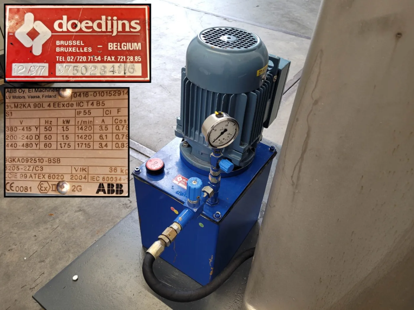 Collette Gral 300 Ex MR High Shear Mixer - Granulator - Universal mixer - 6