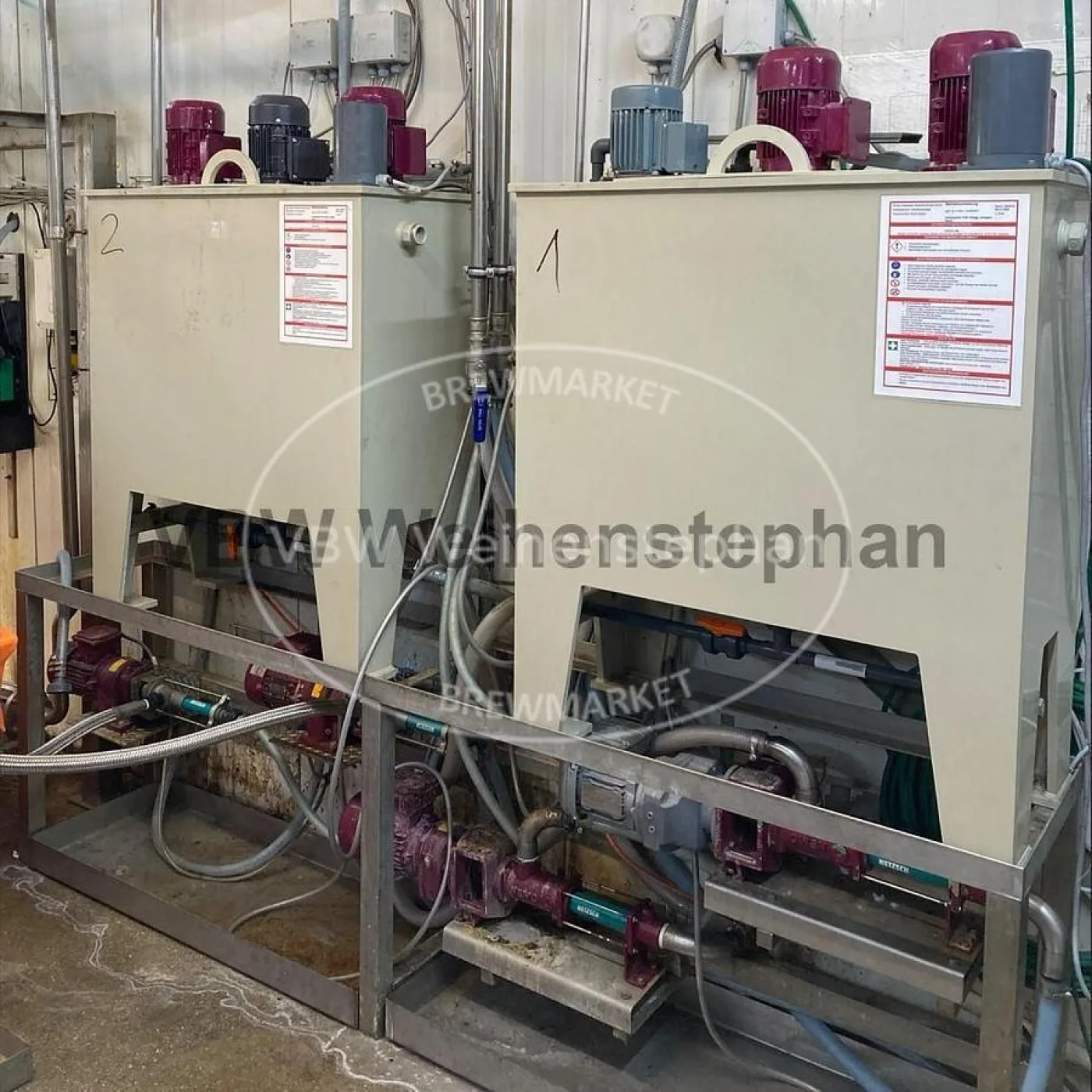 Flocculant mixing station - 2