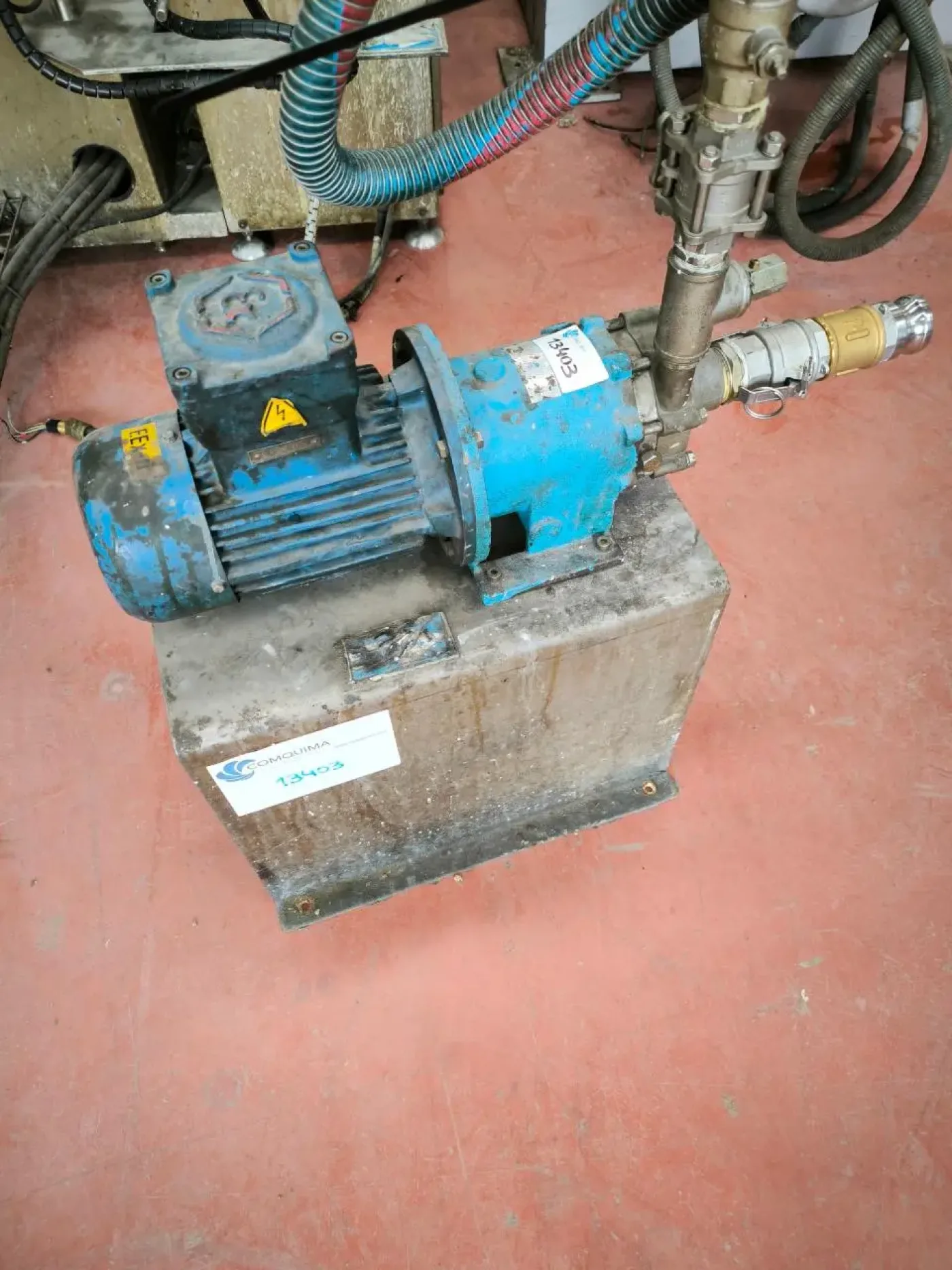 ATEX MAGNETIC DRIVE CENTRIFUGAL PUMP 3M PUMPS CM MAG M1 10 M3/H 1.1 KW 2676 RPM - 5
