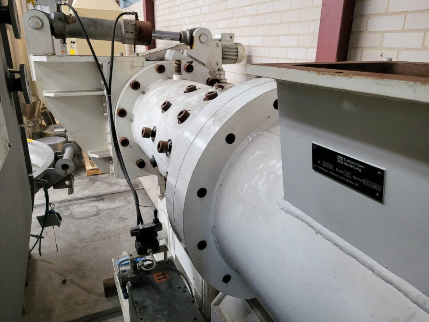 Heidelberg Kraf ST-350/6D - Single screw extruder - 6
