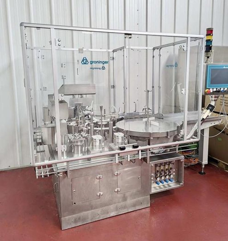 GRONINGER - Riempitrice + Tappatrice - KFVG251 + DTE 1000