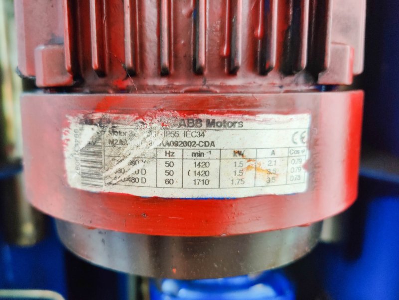 Netzsch VPD 550 - Butterfly mixer