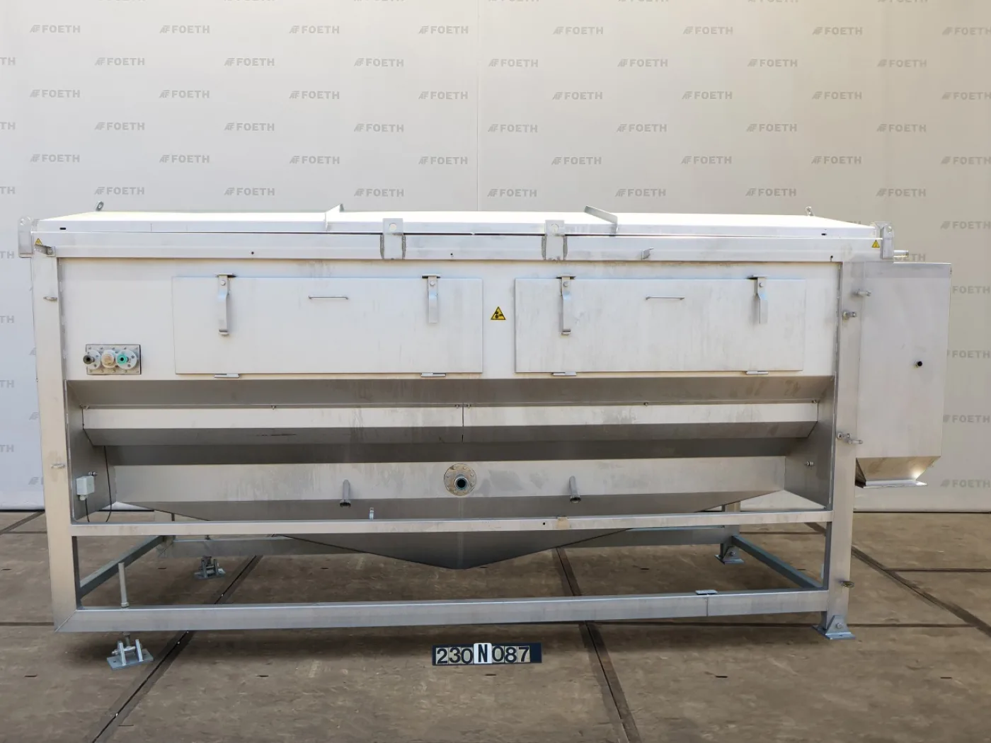 Reko Drum washer 1200 - Rotating sieve - 4