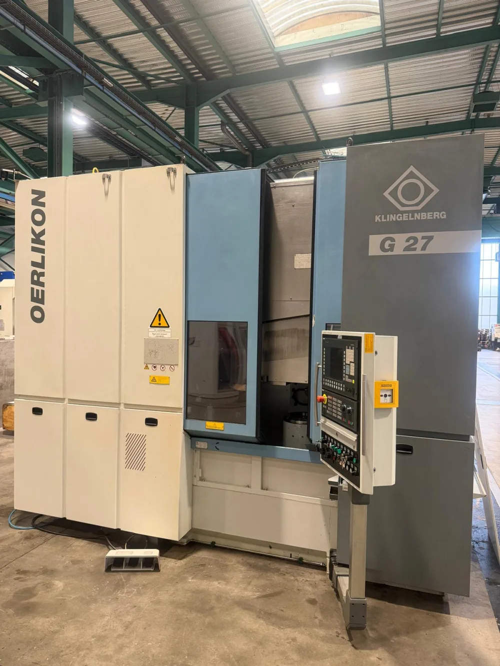 CNC Bevel Gear Grinding machine – KLINGELNBERG G27